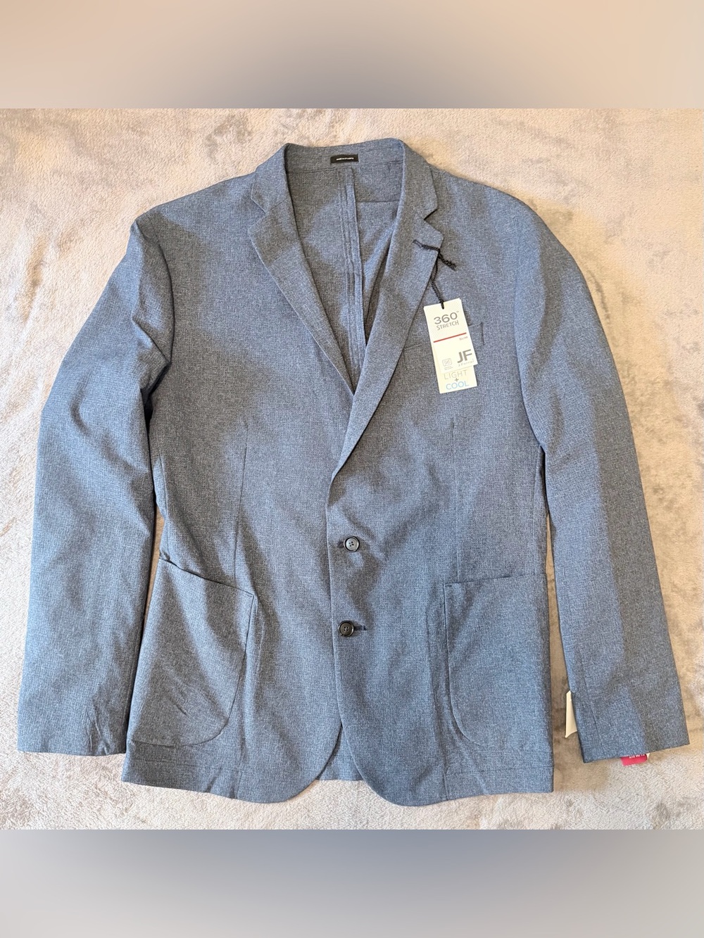 J. Ferrar - Men’s Blazer - Navy - 44 Reg - Slim Fit - Lightweight - NWT